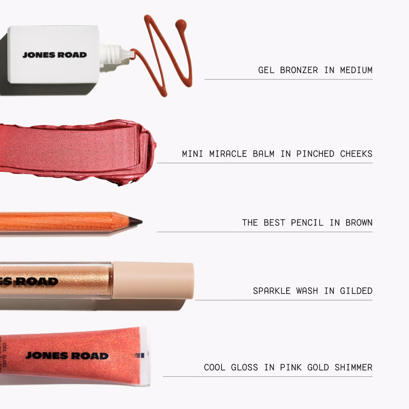 The Makeup Travel Kit 2.0
– Jones Road